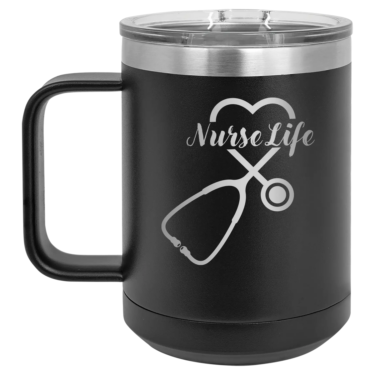 Nurse Life 15 oz Mug | Black