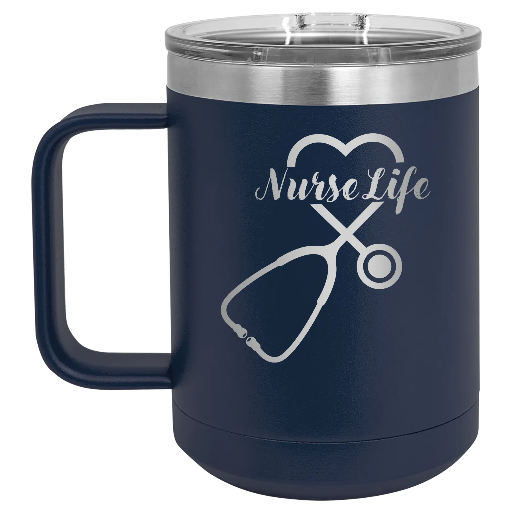 Nurse Life 15 oz Mug | Navy
