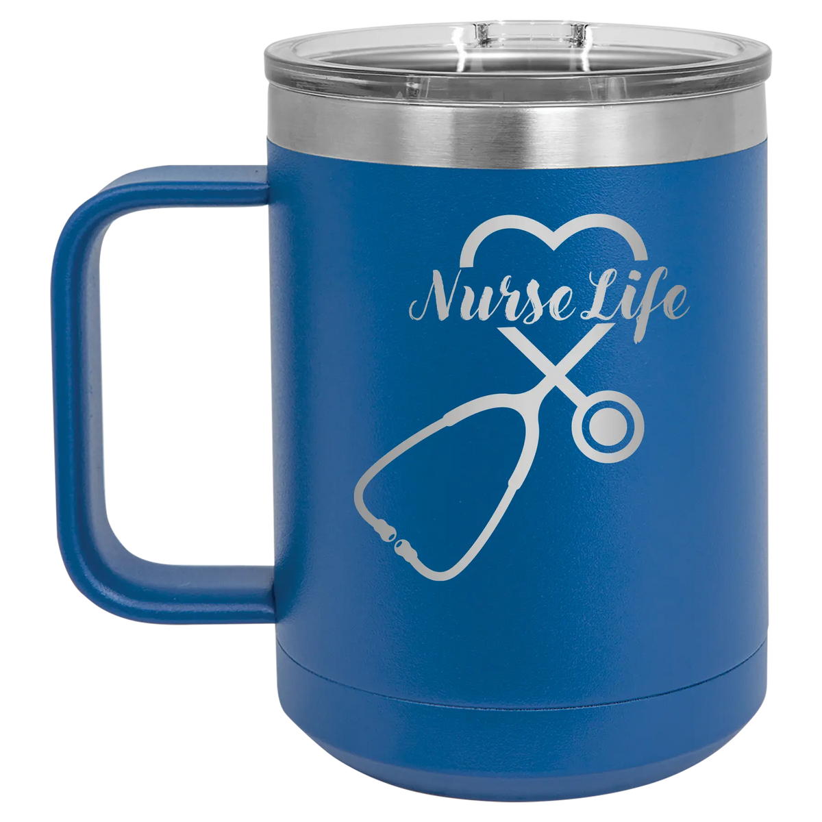 Nurse Life 15 oz Mug | Royal Blue