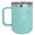 Nurse Life 15 oz Mug | Teal