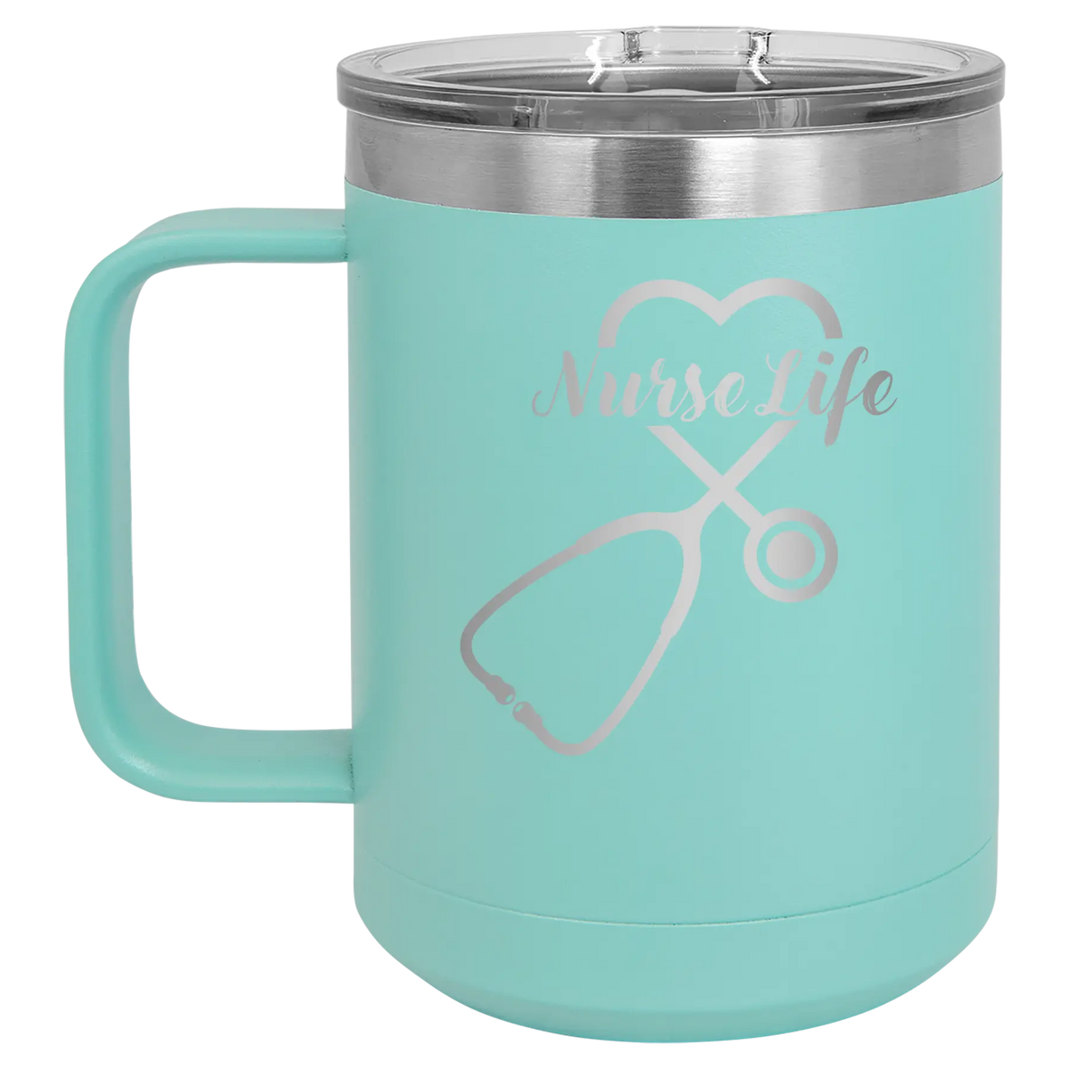 Nurse Life 15 oz Mug | Teal