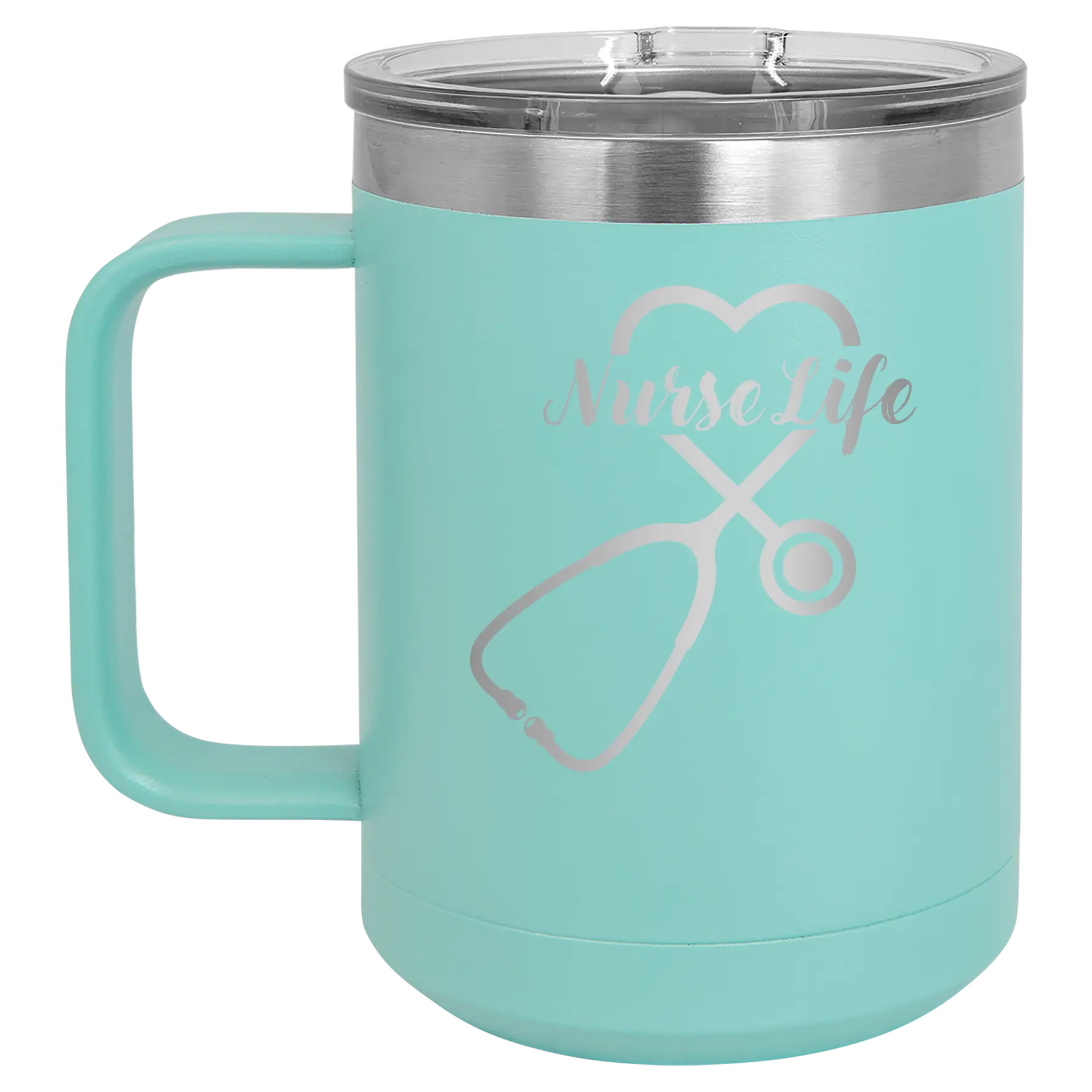 Nurse Life 15 oz Mug | Teal