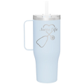 Nurse Life 40 oz Tumbler Mug | Landfall